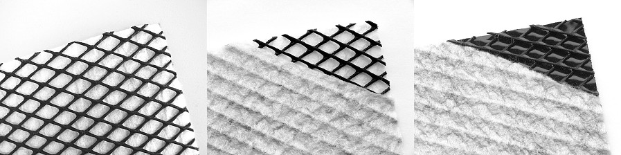 Ďalšie geosyntetiká: drenážne geokompozity