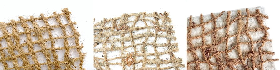 Jutové a kokosové siete